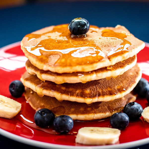 Blueberry Protein Pancakes - Wonder Drink